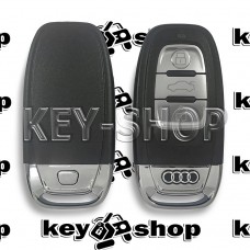 Корпус смарт ключа с отсеком и лезвием для Audi А3, А4, А5, А6, А7, А8, Q3, Q5, Q7 (Ауди) 3 - кнопки