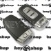 Корпус смарт ключа Audi A6, Q7(Ауди) 3 кнопки (под переделку)