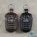 Ключница карманная (кожаная, черная, с тиснением, с карабином, на молнии, с кольцом), логотип авто Audi (Ауди)