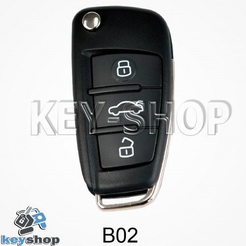 Ключ заготовка (B02) для программатора KEYDIY, KD-X2, KD Mini