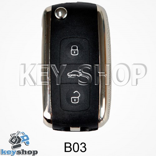 Ключ заготовка (B03) для программатора KEYDIY, KD-X2, KD Mini