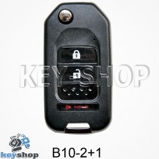 Ключ заготовка (B10 - 2 + 1) для программатора KEYDIY, KD-X2, KD Mini