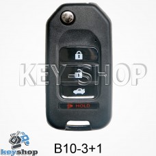 Ключ заготовка (B10 - 3 + 1) для программатора KEYDIY, KD-X2, KD Mini