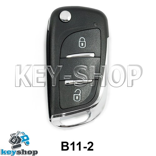 Ключ заготовка (B11-2) для программатора KEYDIY, KD-X2, KD Mini