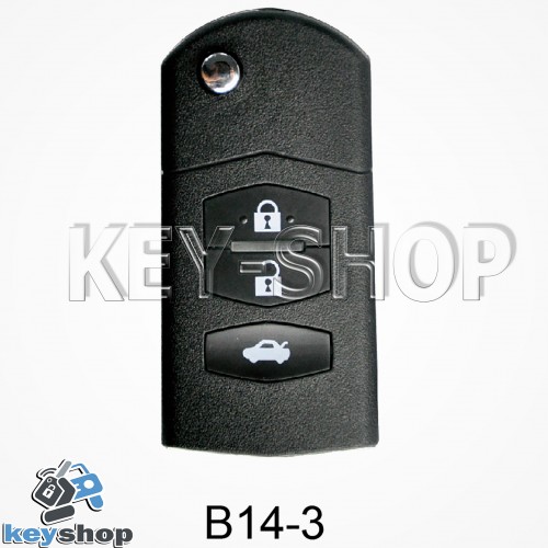 Ключ заготовка (B14 - 3) для программатора KEYDIY, KD-X2, KD Mini