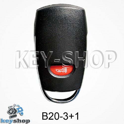 Ключ заготовка (B20 - 3 + 1) для программатора KEYDIY, KD-X2, KD Mini