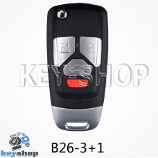 Ключ заготовка (B26 - 3 + 1) для программатора KEYDIY, KD-X2, KD Mini
