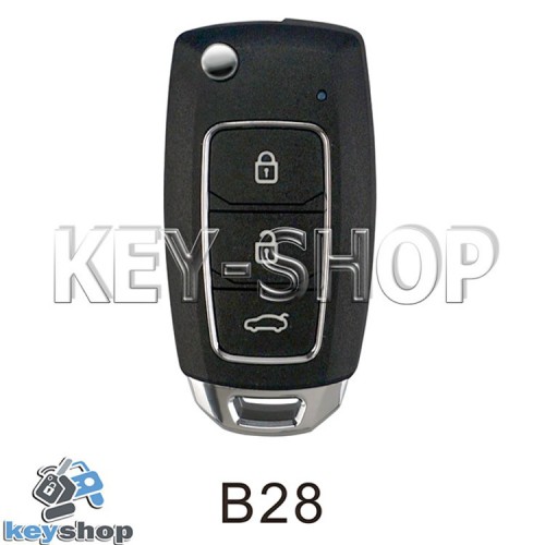 Ключ заготовка (B28) для программатора KEYDIY, KD-X2, KD Mini
