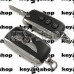 Выкидной ключ Bentley (Бентли) 3 + 1 кнопки, PCF7942, чип ID46 (Keyless Go) 315 MHZ 
