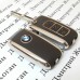Выкидной ключ для BMW (БМВ) 3 кнопки, лезвие HU58, чип ID44, 433 MHZ