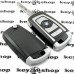 Выкидной ключ BMW (БМВ) 4 кнопки, лезвие HU58, EWS (PCF7935) / 433MHz