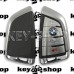 Смарт ключ BMW (БМВ) 4 кнопки, c чипом ID 49, HITAG Pro / 434 mhz