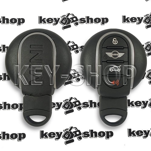 Оригинальный смарт ключ Mini (Мини) 4 кнопки, ID49 (PCF7953V)  433MHz
