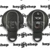 Оригинальный смарт ключ Mini (Мини) 4 кнопки, ID49 (PCF7953V)  433MHz