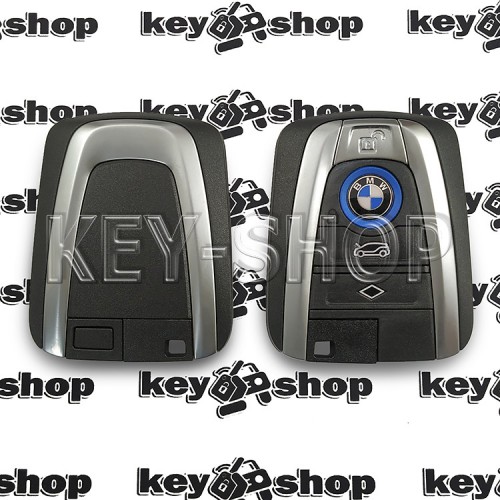 Корпус смарт ключа  BMW (БМВ) 4 кнопки, с лезвием
