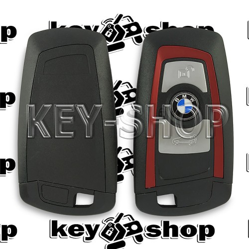 Корпус смарт ключа BMW (БМВ) 3 - кнопки, c лезвием, F Series