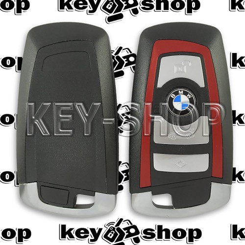 Корпус смарт ключа BMW (БМВ) 4 - кнопки, с лезвием, F Series