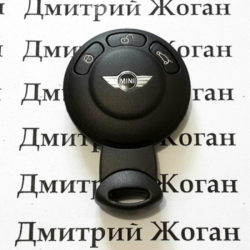 Корпус смарт ключа Mini (Мини) 3 кнопки, под батарейку