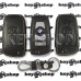  Чехол (кожаный) для смарт ключа BMW (БМВ) 4 кнопки