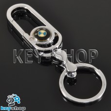 Металлический брелок для авто ключей БМВ (BMW)
