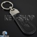Кожаный брелок для авто ключей МИНИ (MINI)