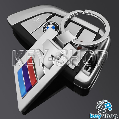 Металлический брелок для авто ключей BMW (БМВ)