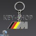 Металлический брелок для авто ключей BMW M (БМВ M)