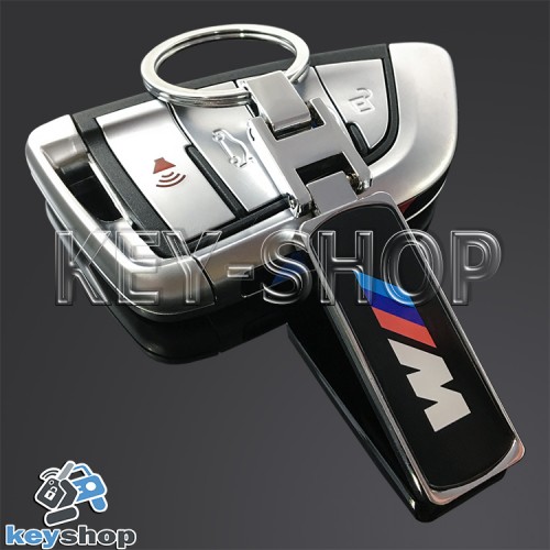 Металлический брелок для авто ключей BMW M (БМВ М)