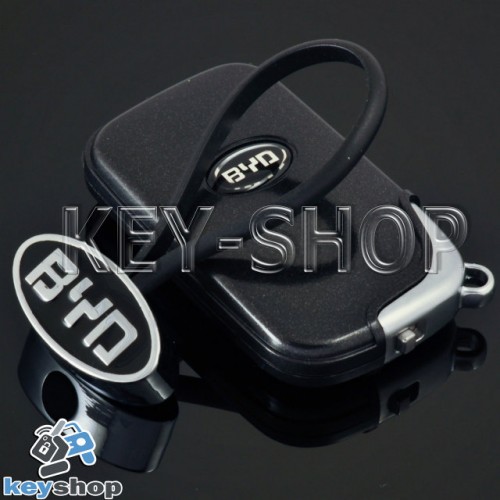 Металлический брелок для авто ключей BYD (Бид)