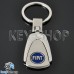 Металлический брелок для авто ключей Fiat (Фиат)