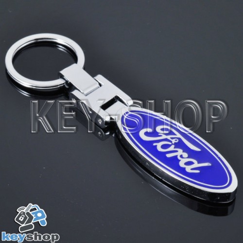 Металлический брелок для авто ключей FORD (Форд)