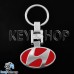 Металлический брелок для авто ключей Хундай (Hyundai)