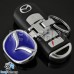 Металлический брелок для авто ключей  MAZDA (Мазда)
