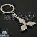 Металлический брелок для авто ключей Mitsubishi (Митсубиси)