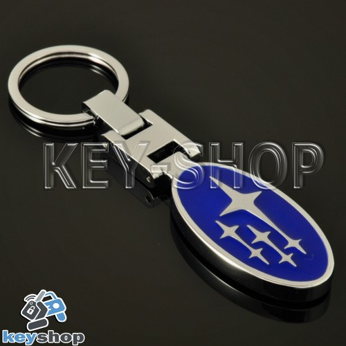 Металлический брелок для авто ключей Subaru (Субару)