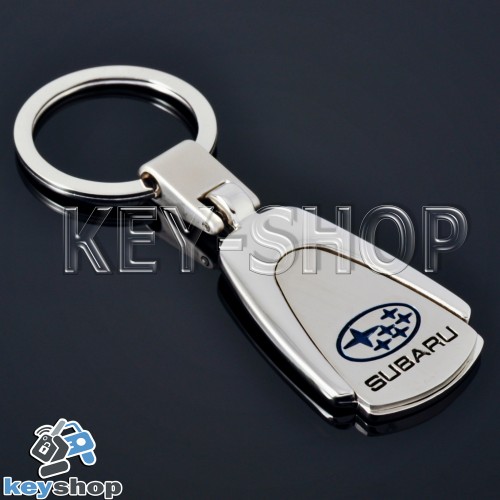 Металлический брелок для авто ключей Субару (Subaru)