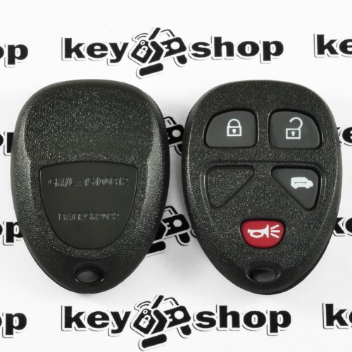 Корпус пульта для Buick (Бьюик), 3 + 1 (panica) кнопки
