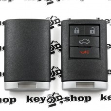 Корпус пульта Cadillac (Кадиллак) 3 + 1 кнопка (без логотипа)