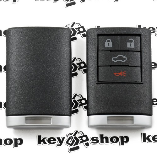 Корпус пульта Cadillac (Кадиллак) 3 + 1 кнопка (без логотипа)