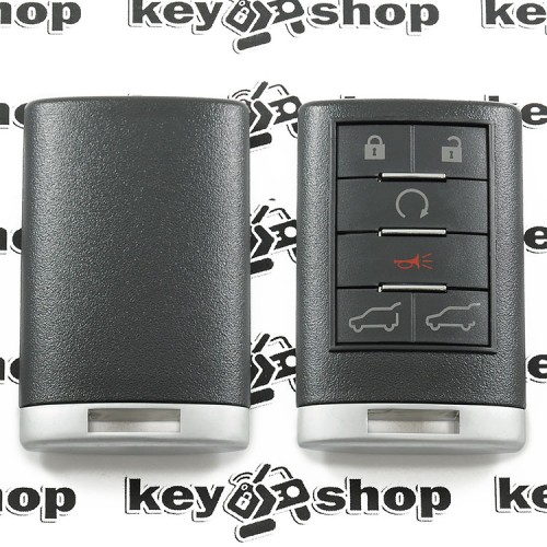 Cмарт ключ Кадиллак (Cadillac) 5+1 кнопки, 315 MHz (OUC 6000066)