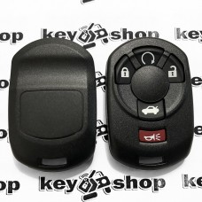 Корпус пульта для Cadillac (Кадиллак) 4 + 1 (panica) кнопки