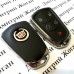 Оригинальный корпус смарт ключа Cadillaс (Кадиллак) 4 + 1 кнопки