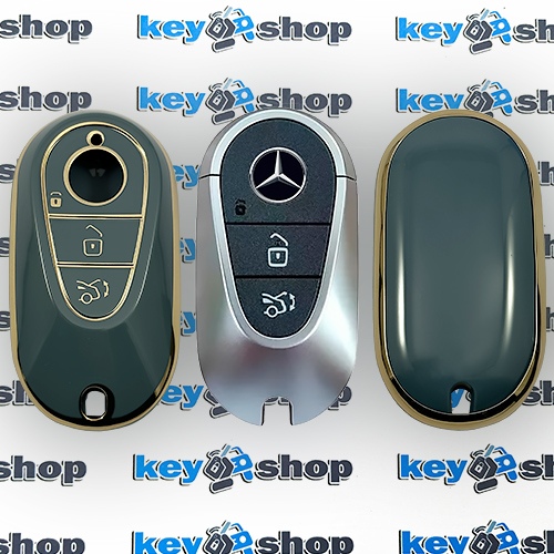 Чехол (полиуретановый) для смарт ключа Mercedes (Мерседес) C-Class 2020+ 