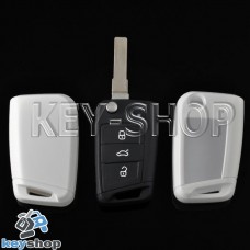          Чехол (белый, пластиковый) для выкидного ключа Seat (Сеат)