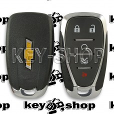 Корпус смарт ключа Chevrolet (Шевролет) 4 + 1 (panic) кнопки (с лезвием)