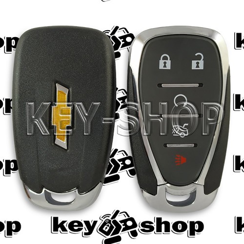 Корпус смарт ключа Chevrolet (Шевролет) 4 + 1 (panic) кнопки (с лезвием)
