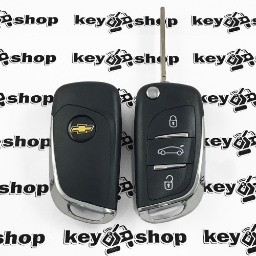 Выкидной ключ для Chevrolet Epica (Шевролет Епика), чип 4D60, 433 MHz 