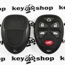 Оригинальный пульт для Chevrolet (Шевролет), 5 + 1 (panica) кнопки, 315 MHz, FCCID: KOBGT04A