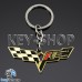 Металлический брелок для авто ключей Chevrolet Corvette (Шевролет Корвет)