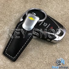 Кожаный брелок для авто ключей CHEVROLET (Шевроле)